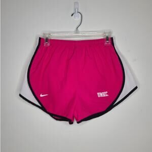 Nike UMKC University Missouri Kansas City pink athletic running shorts - medium